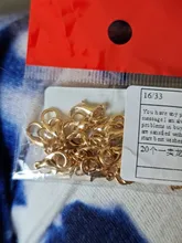 20 piezas de Estilo bohemio, cierres de langosta, anillos de saltar, anillo dividido, cuentas de gancho, engarce, final de resorte, collar, conjunto de conector de cadenas a presión