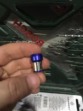 Anillo magnético Universal, broca de destornillador de 1/4 pulgadas, anillo magnético para vástago de 6,35mm, broca de taladro anticorrosión, anillo magnético fuerte