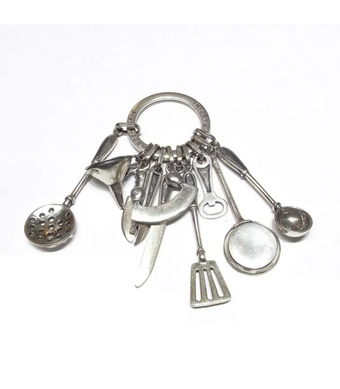 Брелок JOHN RASPINI GOURMET SILVER 1493