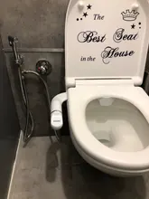 Bidet Sprayer Toilet-Seat Muslim Shower Ass Cleaning Water Fresh Double-Nozzle SOOSI