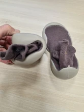 Zapatos de calcetín antideslizantes para bebé, zapatos de suela de goma suave, calcetín para bebé, botines para bebé