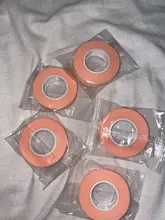 Cinta de extensión de pestañas postizas, 3/5 rollos, no tejidas, antialergias, fáciles de rogar, para Injerto de pestañas postizas