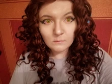 De Halloween Cosplay de contactos lente gato amarillo Manson Serie 2 unids/par anual de lentes de contacto de Color para los ojos maquillaje para Cosplay