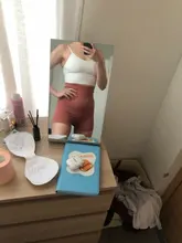 Neue-pantalones cortos de entrenamiento de cintura alta para mujer, mallas deportivas de encaje perfecto para gimnasio, 2021