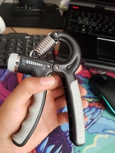 Ejercitador de mano ajustable de 5-60Kg, aumento de fuerza, resorte, pinza carpiano