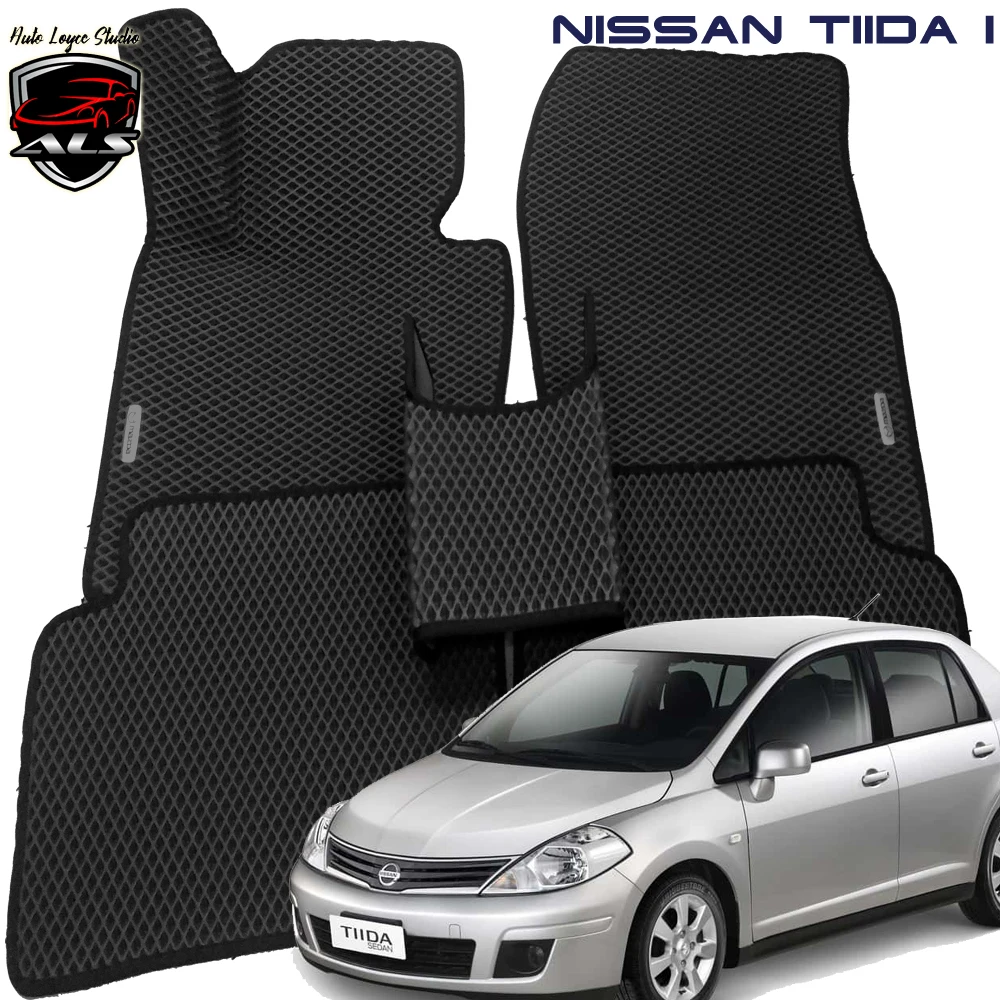 Mats in the Eva prime car for Nissan Tiida I, mats in the salon, car mats, mats, Eva mats, for the machine,