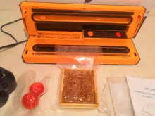 Sealing-Machine Vacuum-Bag Food-Saver Automatic ATWFS for Free 10pcs Cutting