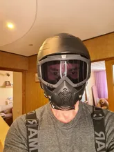 Reedocks-gafas de esquí para hombre y mujer, lentes modulares con filtro para la boca, desmontables, para esquí, Snowboard, nieve, invierno