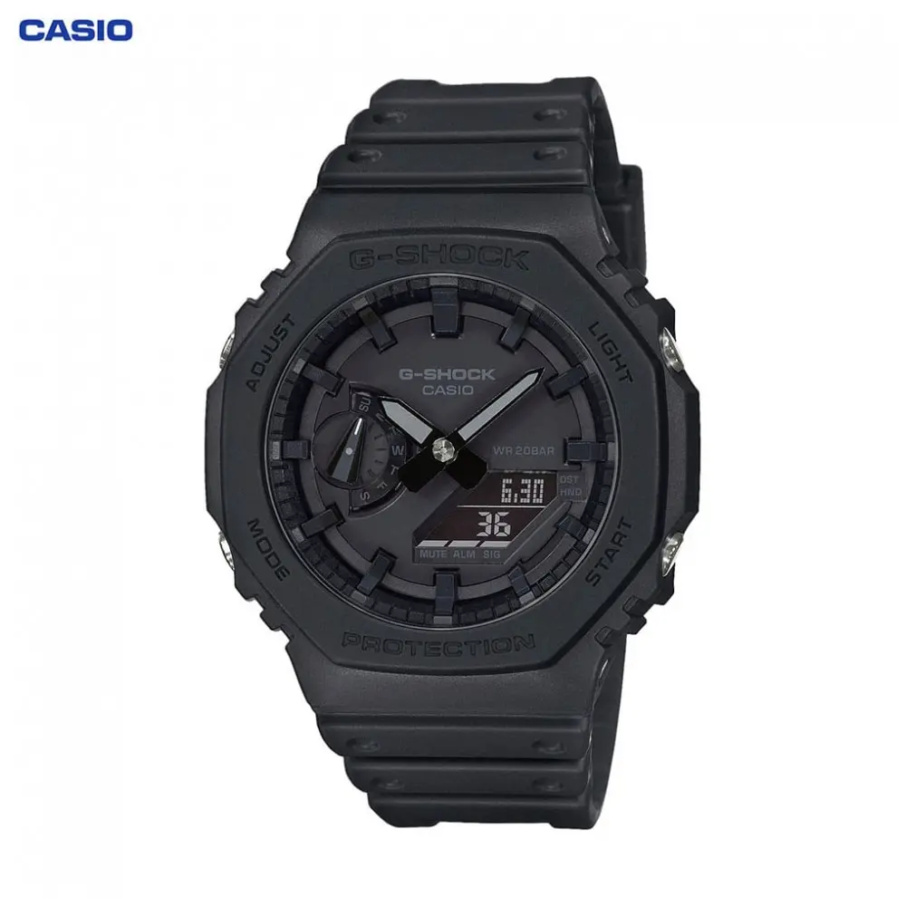 Наручные часы Casio GA-2100-1A1ER мужские кварцевые на пластиковом ремешке |
