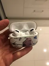 Earphone-Case Floral-Cover Airpod Art-Flower Pro-Protector Vintage for Apple 2-1 Cute