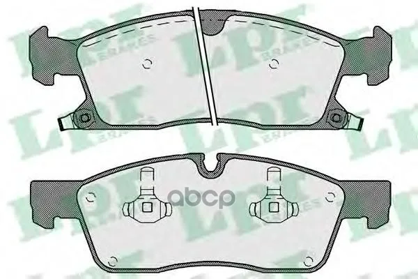 Колодки Тормозные Jeep Grand Cherokee Iv 10- Передние Lpr 05p1745 Lpr арт. 05P1745