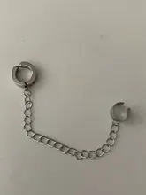 Cadena de acero inoxidable para hombres y mujeres, Clip para las orejas, pendientes de nueva moda, ornamento, bts-20 al por mayor