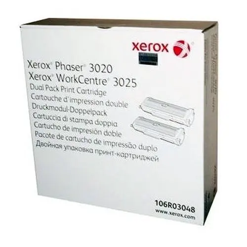 Тонер картридж для лазерных аппаратов Xerox Phaser 3020/WC 3025 106R03048 черный|Картриджи с