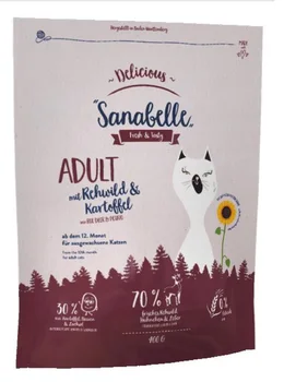 

Sanabelle delicious adult with a goat and potatoes dry cat food 0,4 kg * 2 PCs