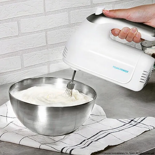 Блендер/миксер для теста Cecotec PowerTwist 500W белый