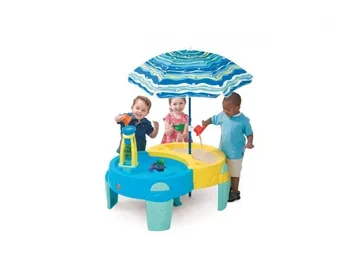 

Step 2-Oasis table for games with sand and water.