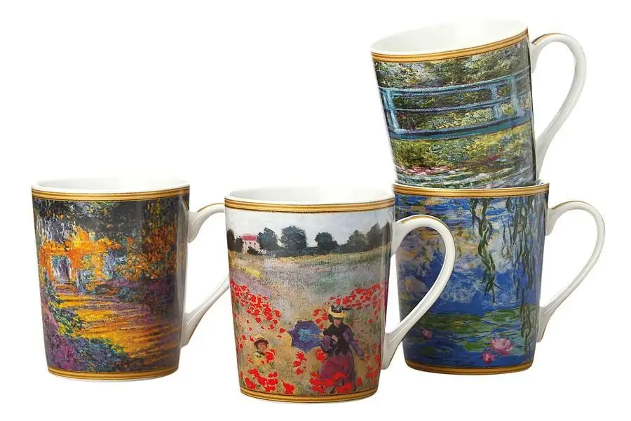 Casa domani кружки моне. Lefard кружка моне. кружки моне. Claude monet кружки. кружка lefard "дама с зонтиком" 420 мл.