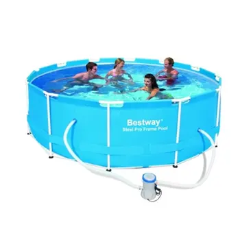 

Swimming pool PVC CIRC 366X100CM CART 9150LT STEEL PRO FP BESTWAY