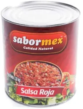 Savormex red Mexican sauce 2,8 kg afbeelding