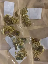 Cabinet Hinges Furniture-Accessories Jewelry-Boxes Antique Bronze/gold for 16x13mm 50pcs
