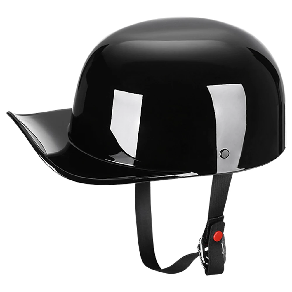 Baseball Motorcycle Helmet Retro Half 