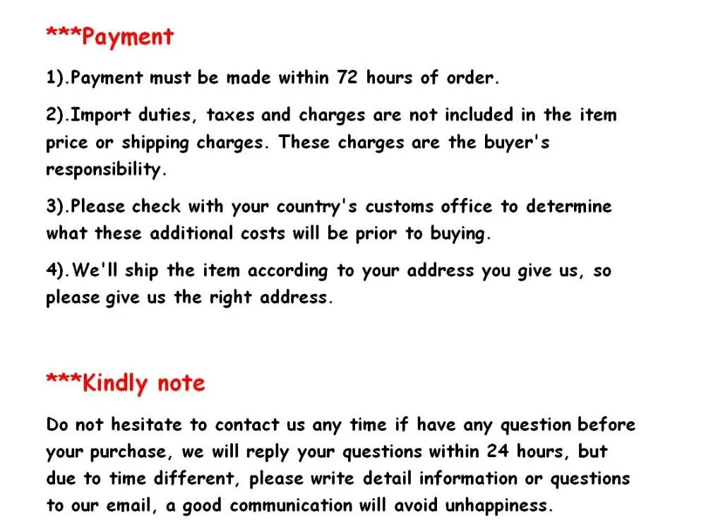 payment