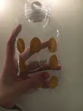 Botella de agua caliente transparente, calentador de mano de dibujos animados, Mini bolsas de agua caliente portátiles a prueba de explosiones