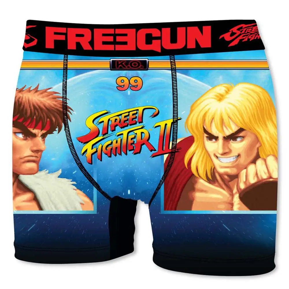 Трусы-боксеры FREEGUN STREET FIGHTER - Цвет: T186-1