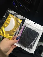 Extensiones de pestañas Micro desechables, duraderas, aplicadores individuales de belleza, herramientas para quitar pestañas, 50/100 unids/bolsa