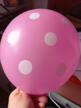 Globos de látex de lunares para cumpleaños de bebé, material para decoración de boda, fiesta, Multicolor, blanco y negro, 12 pulgadas, 10/20 Uds.