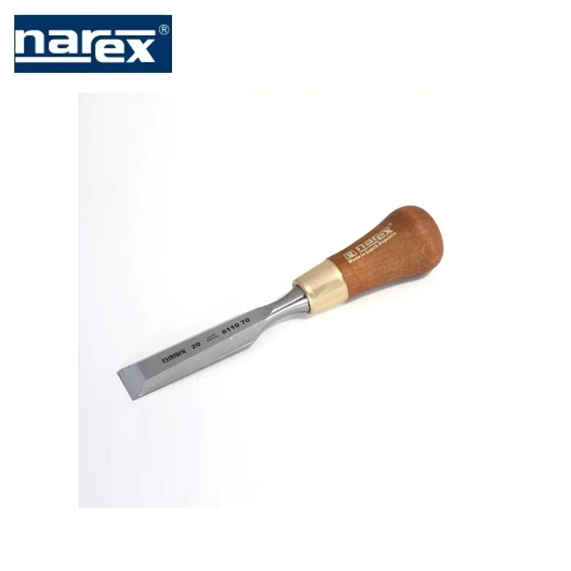 WOOD LINE PLUS handle 20 mm, Narex joiner's tools Mortise chisel hollow holes, grooves and slots smooth the surface of the slot