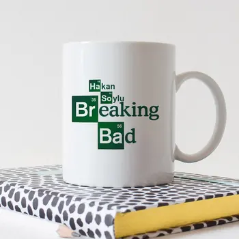 

Personalized Custom Breaking Bad Design White Mug Cup-1