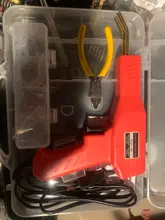 Soldador de plástico, herramientas de garaje, grapadora caliente práctica, máquina de reparación de plástico PVC, reparación de parachoques de coche