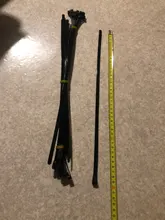 Cable-Tie-Color Releasable Plastic 20pcs-Zip-Ties Black White And 400mm/450mm