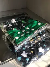 Pañal de tela para bebé, de bambú, carbón vegetal, lavable, reutilizable, con doble fuelle, 3-15kg, 8-36 libras, sin inserto, 1 unidad