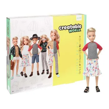 

Set of Dolls Creatable World Mattel