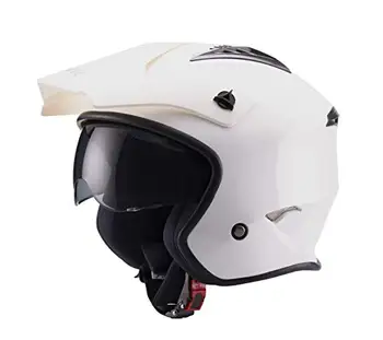 

UNIK CT-07 triangle helmet with Sun visor white XS
