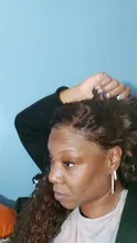 13x4 rizado pelucas de cabello humano brasileño profundo onda de encaje frente pelucas de cabello humano sin costuras Pre arrancado peluca Frontal de encaje pelucas para mujeres