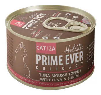

Prime ever 2A delicacy mousse tuna with shrimp 0,08 kg * 12 PCs
