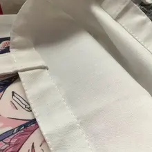 Yarichin-Bolso de lona estilo Harajuku para mujer, bandoleras de gran capacidad con estampado de dibujos animados japoneses, Estilo Vintage, informal, Hip Hop, Ulzzang