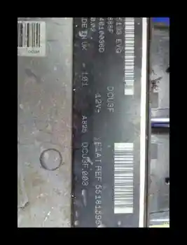 

55181595 R04010036D Switchboard Engine Uce Fiat Doblo (119) *