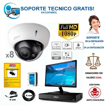 

Kit surveillance cameras for restaurants up to 200 square meters