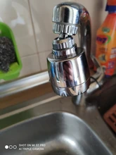 2 uds. 360 mezcljeador de la llave de cocina aireador grifo de agua ahorro grifo Bubbler cabezal de ducha boquilla de filtro para cocina Kraan Sproeier