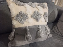 Cushion-Cover Chair Pillow-Case Couch Throw Decorative-Macrame Boho Nordic Home Sofa-Bed