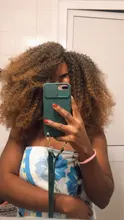 Extensiones de pelo trenzado de Marley, ganchillo, pelo rizado, 8 pulgadas, trenzas de ganchillo sintéticas, Color marrón y marrón