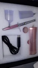 Airbrush Spray-Gun Cake-Nail-Tool-Set Air-Compressor-Kit Tattoo-Craft Nail-Art Pink Mini