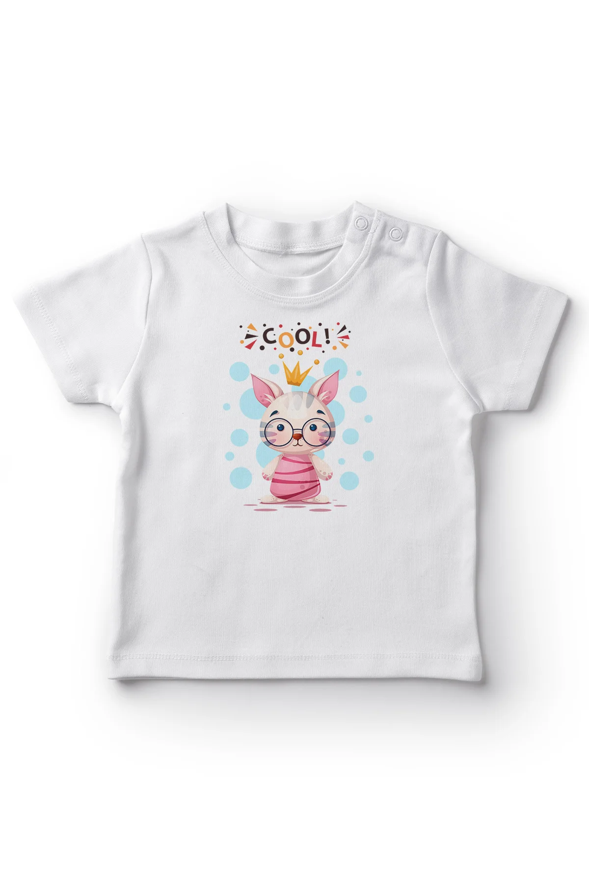 Angemiel Baby Glasses Princess Rabbit Girls T-Shirt White |