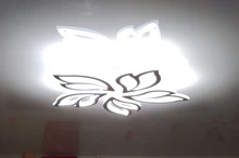 Modern LED Chandelier Light Bedroom Living-Room Ceiling Remote-Control-Function 