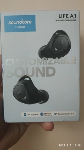 Anker  Soundcore Life A1 Bluetooth Wireless Earbuds Powerful Sound 35H Playtime 