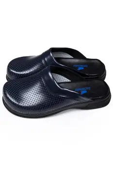 

Lacivert Klasik Erkek Terlik Sağlık ve laboratuvar sektörü otel ve restoran çalışanları için ideal